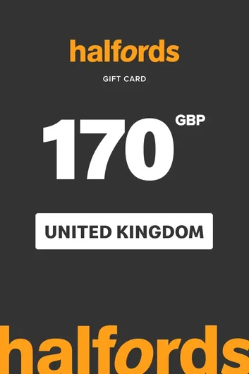 Halfords 170 GBP Gift Card (United Kingdom)