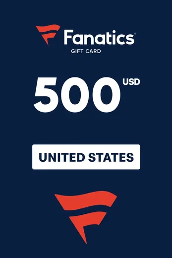 Fanatics 500 USD Gift Card (United States) gallery image 2