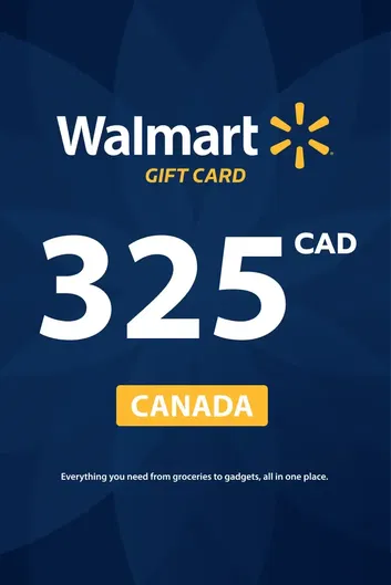 Walmart 325 CAD Gift Card (Canada)