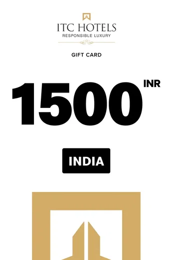 ITC Hotels 1500 INR Gift Card (India) gallery image 2