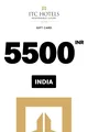 ITC Hotels 5500 INR Gift Card (India) thumb 2