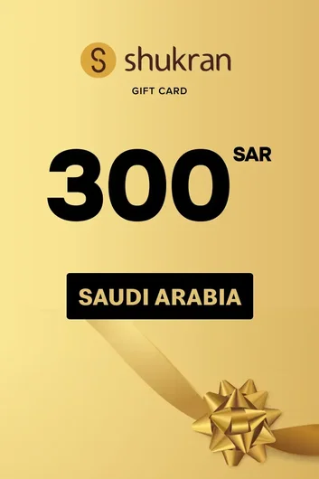 Shukran 300 SAR Gift Card (Saudi Arabia)
