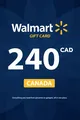 Walmart 240 CAD Gift Card (Canada) thumb 2