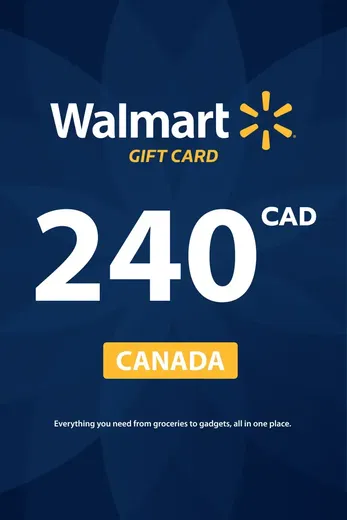 Walmart 240 CAD Gift Card (Canada) gallery image 2