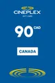 Cineplex 90 CAD Gift Card (Canada) thumb 2