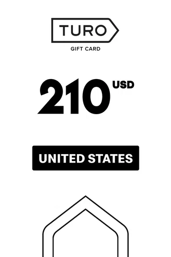 Turo 210 USD Gift Card (United States) gallery image 2