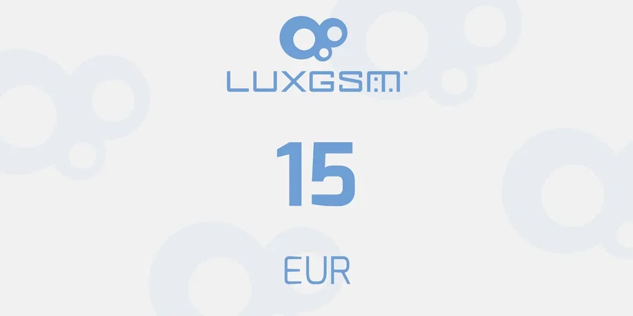 Lux GSM 15 EUR Gift Card (Luxembourg) gallery image 2