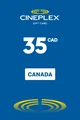 Cineplex 35 CAD Gift Card (Canada) thumb 2