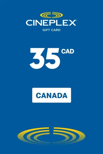 Cineplex 35 CAD Gift Card (Canada) gallery image 2