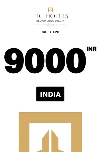 ITC Hotels 9000 INR Gift Card (India)