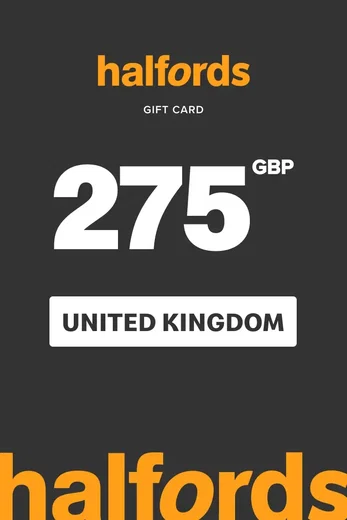 Halfords 275 GBP Gift Card (United Kingdom) gallery image 2
