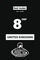 Foot Locker 8 GBP Gift Card (United Kingdom) thumb 2