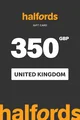 Halfords 350 GBP Gift Card (United Kingdom) thumb 2