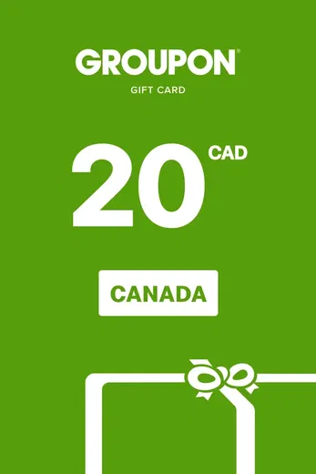 Groupon 20 CAD Gift Card (Canada) gallery image 2