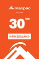 Macpac 30 NZD Gift Card (New Zealand) thumb 2