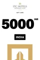 ITC Hotels 5000 INR Gift Card (India) thumb 2