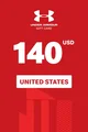 Under Armour 140 USD Gift Card (United States) thumb 2