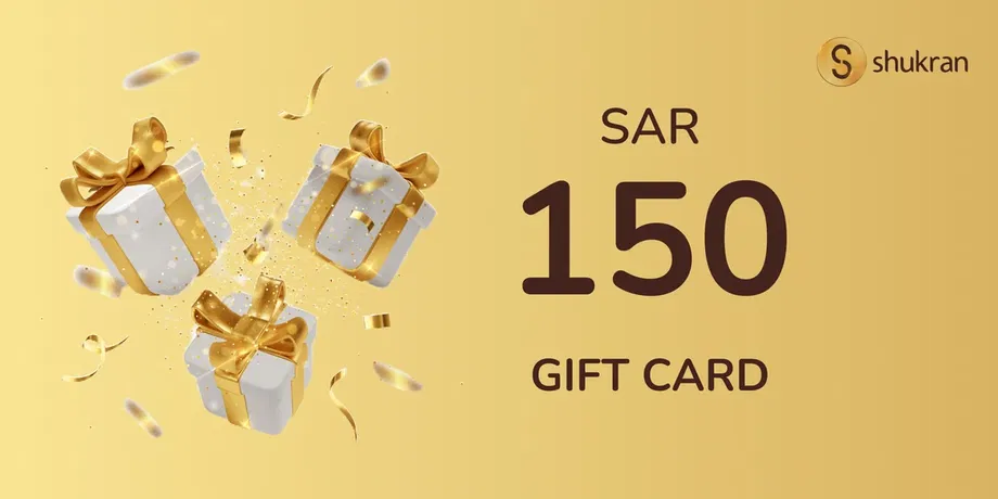 Shukran 150 SAR Gift Card (Saudi Arabia) gallery image 2
