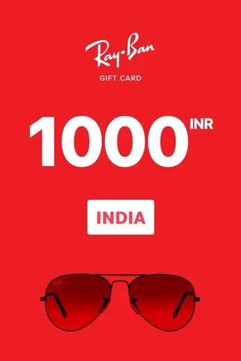 Ray-Ban 1000 INR Gift Card (India) gallery image 2