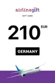 Airline 210 EUR Gift Card (Germany) thumb 2