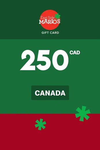 East Side Mario's 250 CAD Gift Card (Canada) gallery image 2