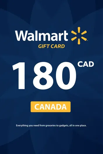 Walmart 180 CAD Gift Card (Canada)