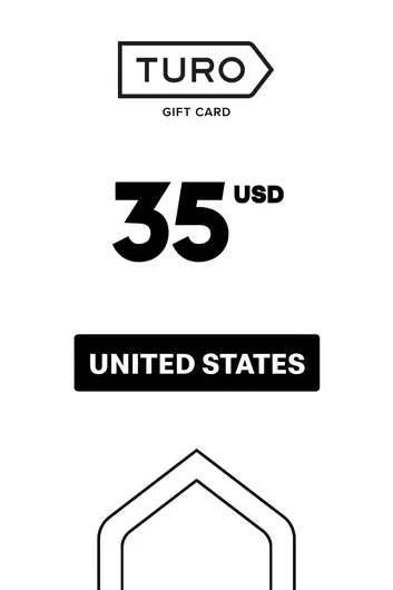 Turo 35 USD Gift Card (United States)