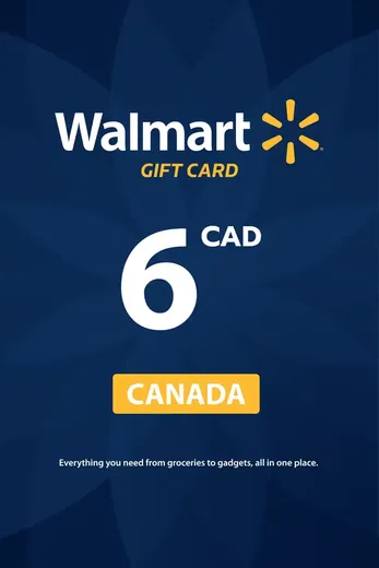 Walmart 6 CAD Gift Card (Canada) gallery image 2