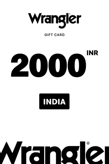 Wrangler 2000 INR Gift Card (India)