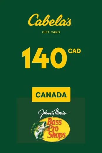 Cabela's 140 CAD Gift Card (Canada) gallery image 2