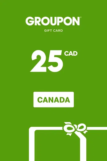 Groupon 25 CAD Gift Card (Canada) gallery image 2