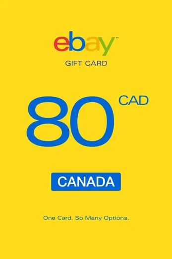 eBay 80 CAD Gift Card (Canada) gallery image 2