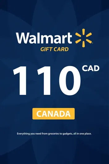 Walmart 110 CAD Gift Card (Canada)