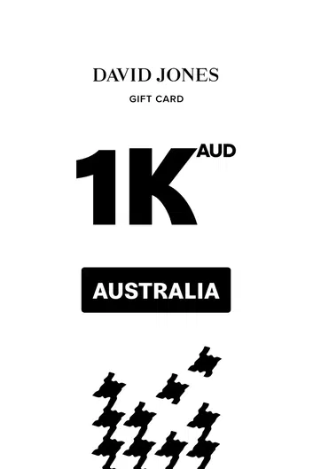 David Jones 1000 AUD Gift Card (Australia)