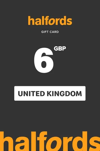 Halfords 6 GBP Gift Card (United Kingdom) gallery image 2