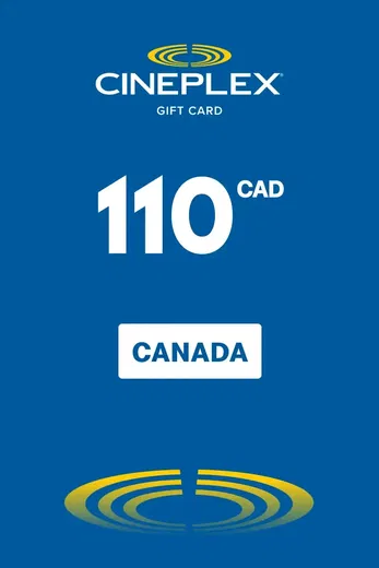 Cineplex 110 CAD Gift Card (Canada) gallery image 2