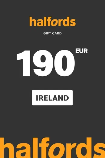 Halfords 190 EUR Gift Card (Ireland) gallery image 2