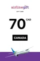 Airline 70 CAD Gift Card (Canada) thumb 2