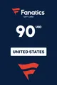 Fanatics 90 USD Gift Card (United States) thumb 2