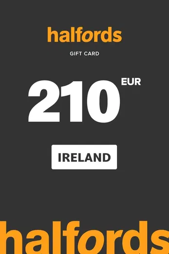 Halfords 210 EUR Gift Card (Ireland) gallery image 2