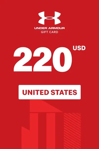 Under Armour 220 USD Gift Card (United States) gallery image 2