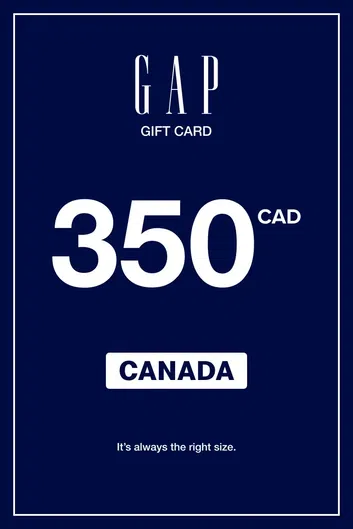 Gap 350 CAD Gift Card (Canada)