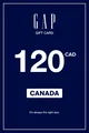 Gap 120 CAD Gift Card (Canada) thumb 2