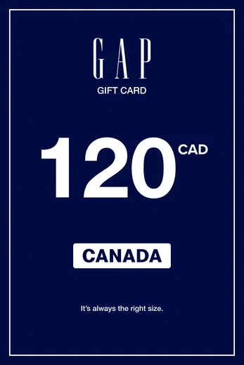Gap 120 CAD Gift Card (Canada) gallery image 2
