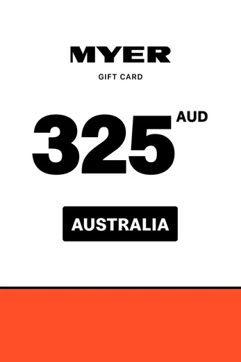 Myer 325 AUD Gift Card (Australia) gallery image 2