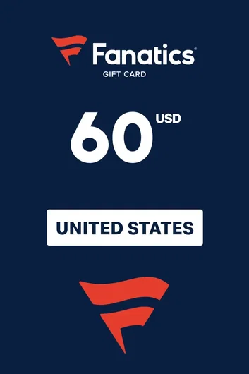 Fanatics 60 USD Gift Card (United States)