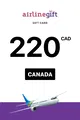 Airline 220 CAD Gift Card (Canada) thumb 2