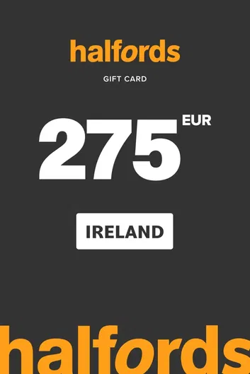 Halfords 275 EUR Gift Card (Ireland)