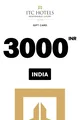 ITC Hotels 3000 INR Gift Card (India) thumb 2