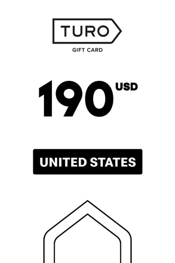 Turo 190 USD Gift Card (United States) gallery image 2